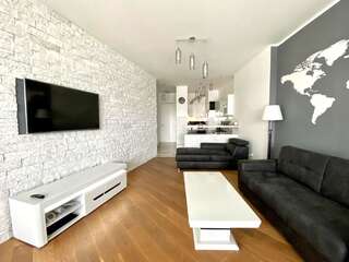 Апартаменты Black&White Apartment Tre Canne Будва Апартаменты с 1 спальней-11