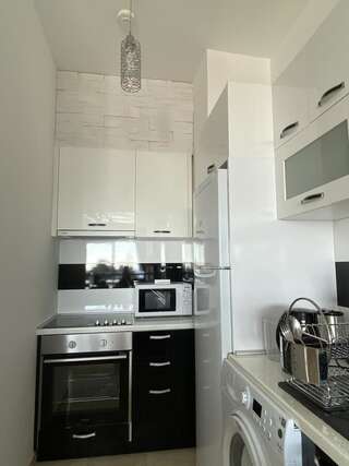 Апартаменты Black&White Apartment Tre Canne Будва Апартаменты с 1 спальней-14