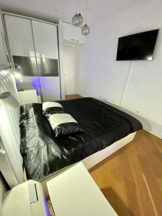 Апартаменты Black&White Apartment Tre Canne Будва Апартаменты с 1 спальней-7